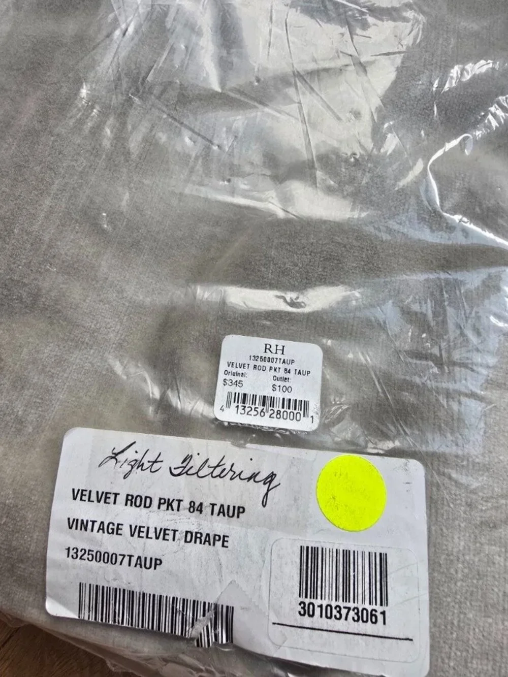 Restoration Hardware brand new